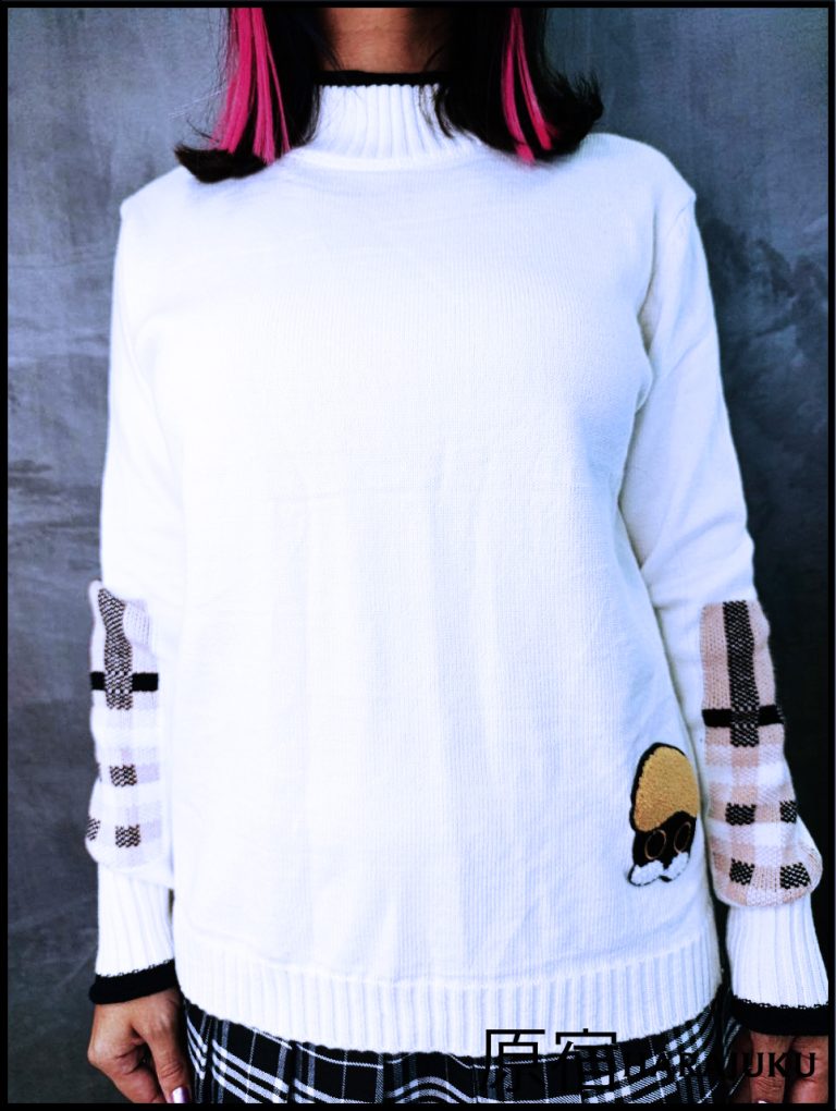 Sweater Cuello Tortuga Manga Larga Honguito