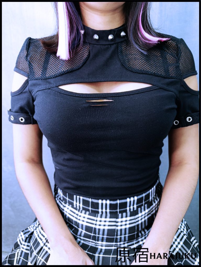 Blusa Spiked Harajuku 2024