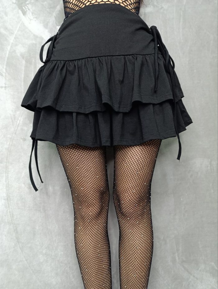 Medias de red con brillos