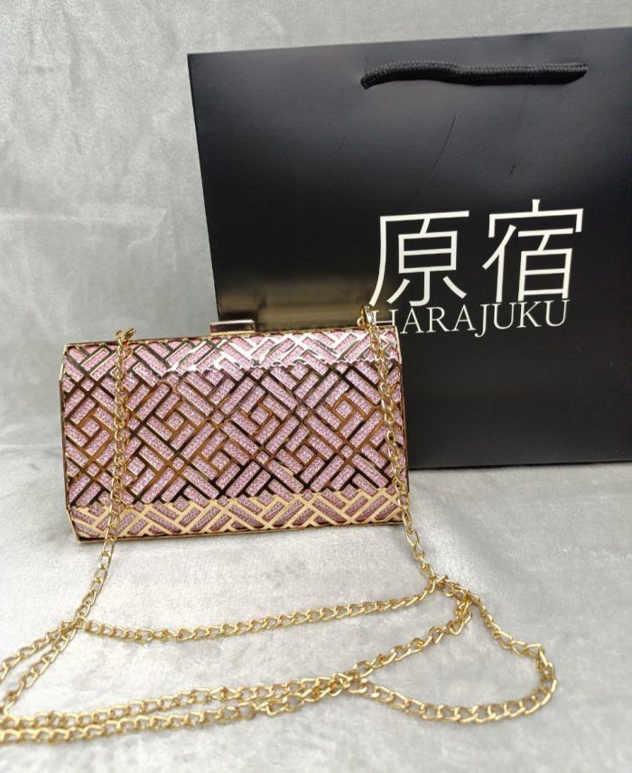 Cartera de mano -Luxury bags Rose Gold-